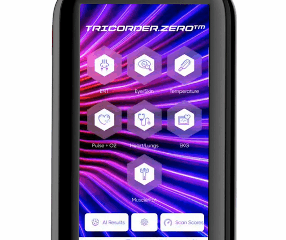 Tricorder.Zero announces Touchscreen 7-Sensor Health & Fitness Tracker