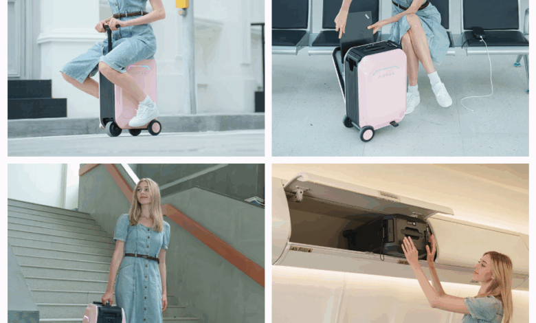 AOTOS L2: Turn Your Luggage Into Your Airport Ride AOTOS L2: Turn Your Luggage Into Your Airport Ride