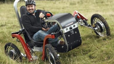 Electric All Terrain Pendular Quadricycle