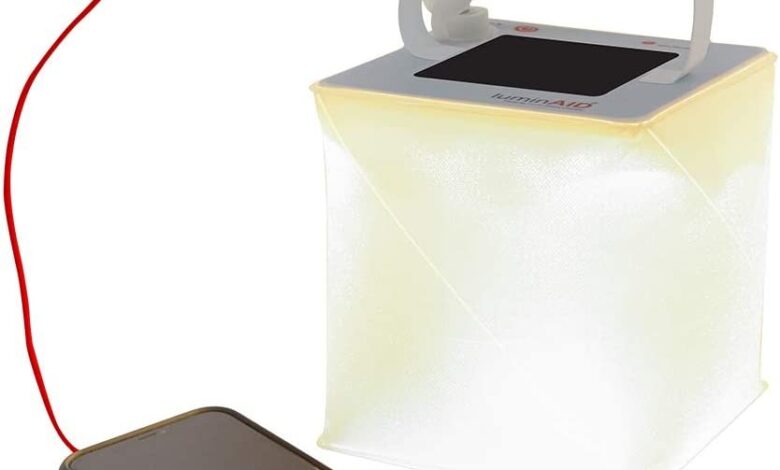 LuminAID 2-in-1 Solar Camping Lantern and Phone Charger Review