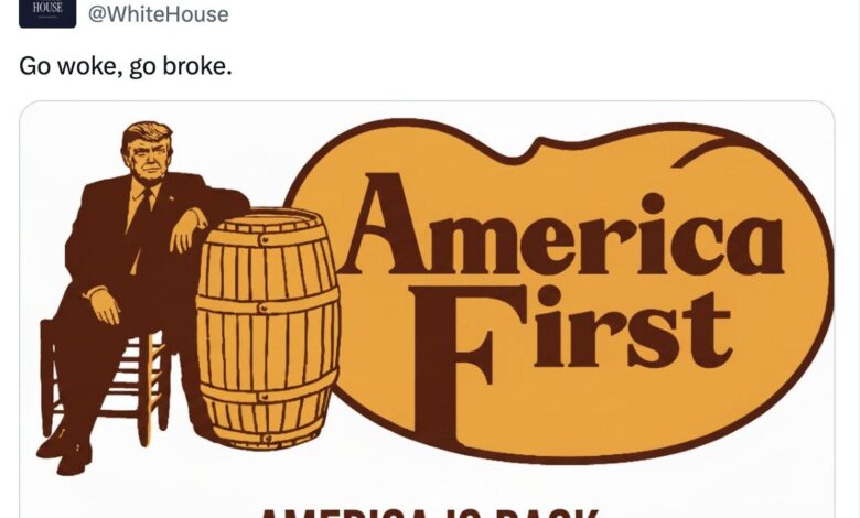 Trump Weighs in on MAGA’s Latest Online Crisis: The Cracker Barrel Logo