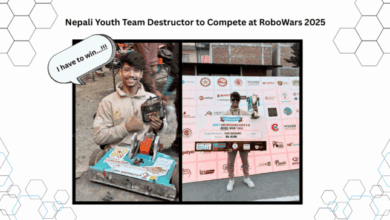 Nepali Youth Team Destructor to Compete at RoboWars 2025