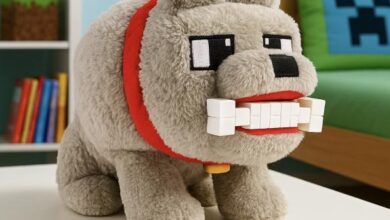 Dennis the Wolf: The Minecraft Plush Toy Every Kid Wants