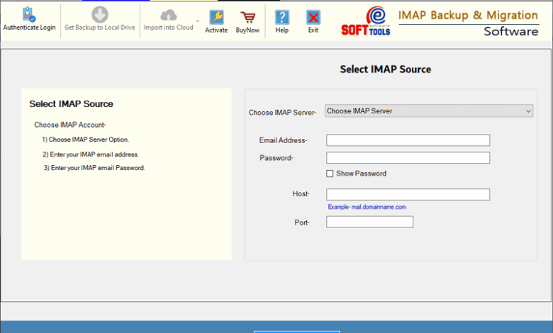 Download Email from Seznam.cz to Local Drive