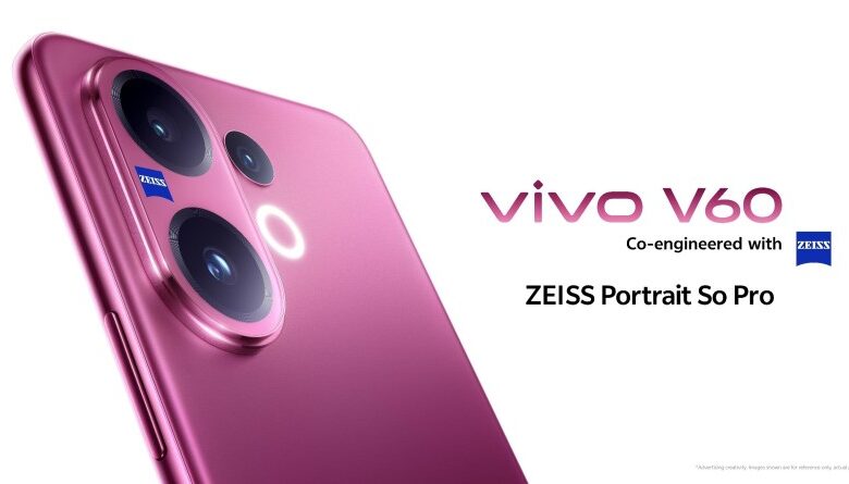 vivo V60 Launches with ZEISS Super Telephoto Camera vivo V60 Launches with ZEISS Super Telephoto Camera